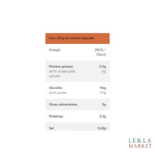 Lentilles préparées D'aucy 265g