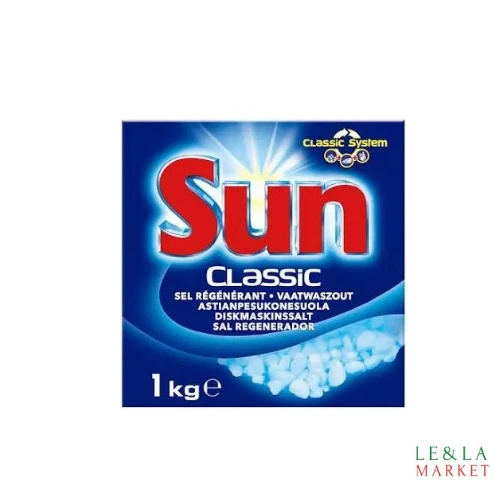 Sel régénérant lave vaisselle Sun 1Kg