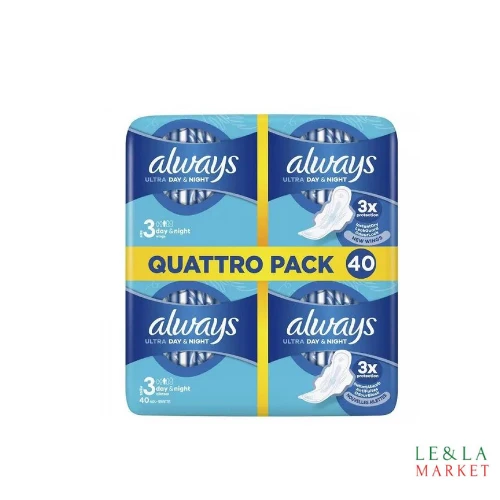 Serviettes hygiéniques Always Ultra T3 x40