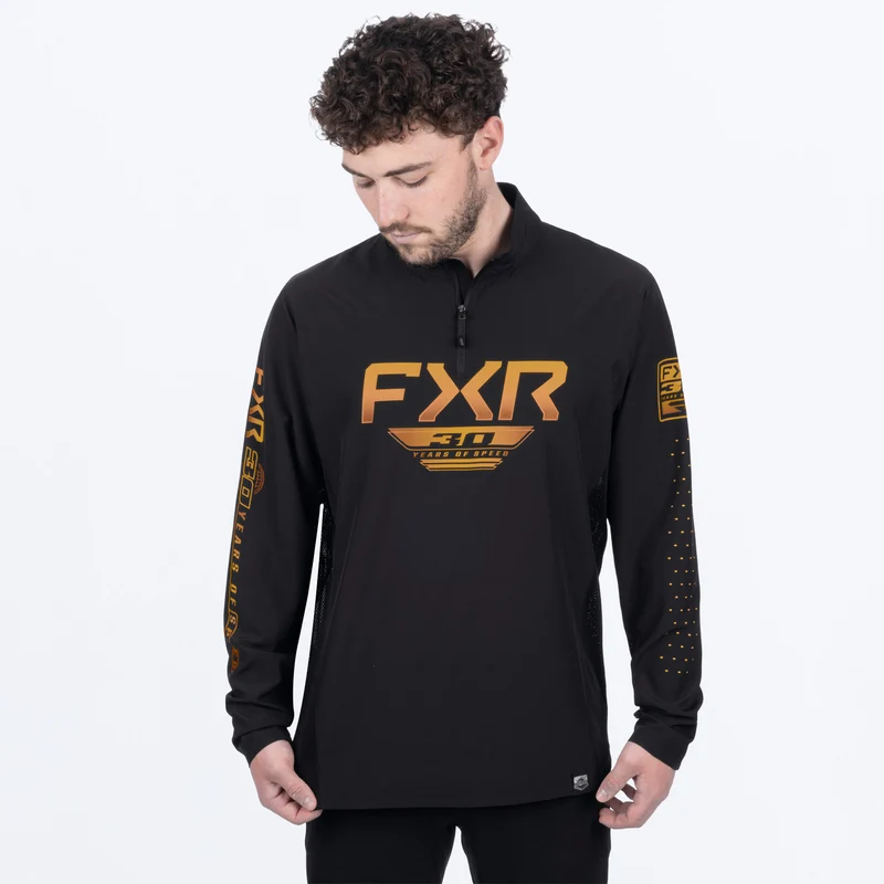 Men's 30 Years of Speed UPF 1/4 Zip Longsleeve