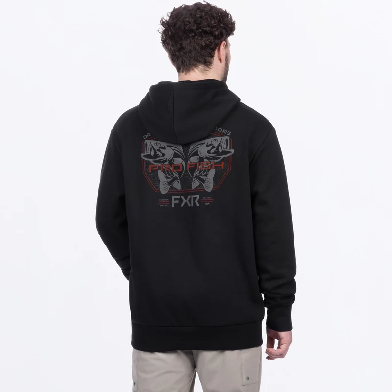 Men's Bass Cotton Pullover Hoodie