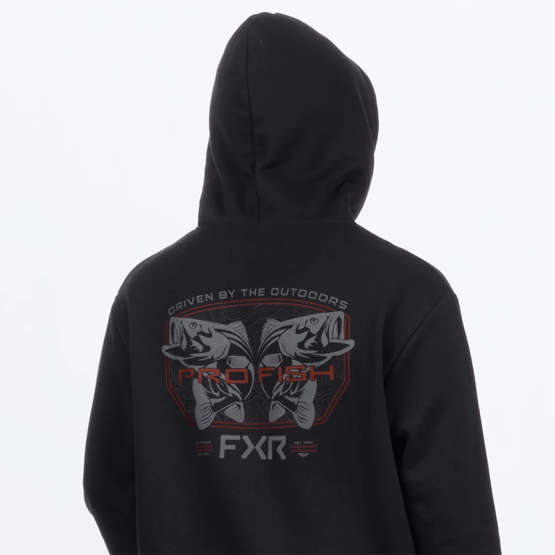 Men's Bass Cotton Pullover Hoodie