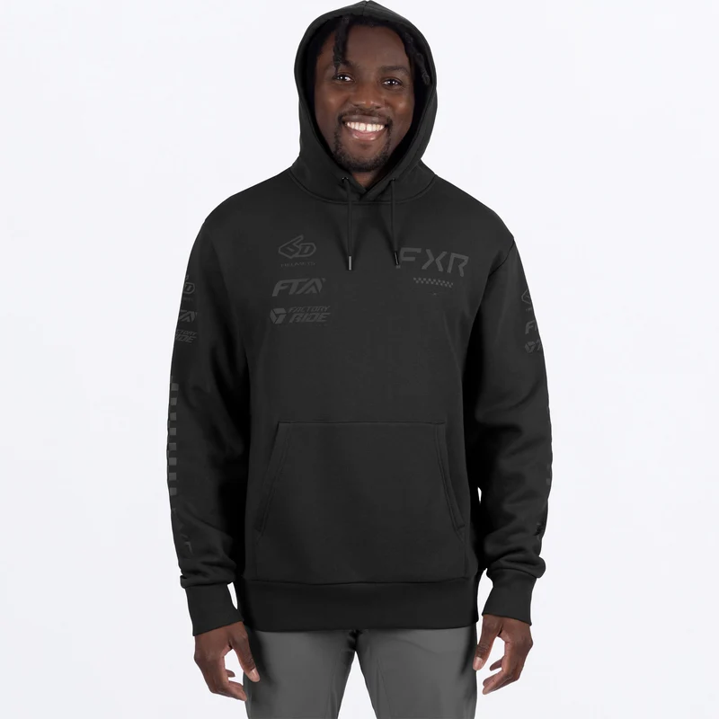 Men's Stack Cotton Pullover Hoodie