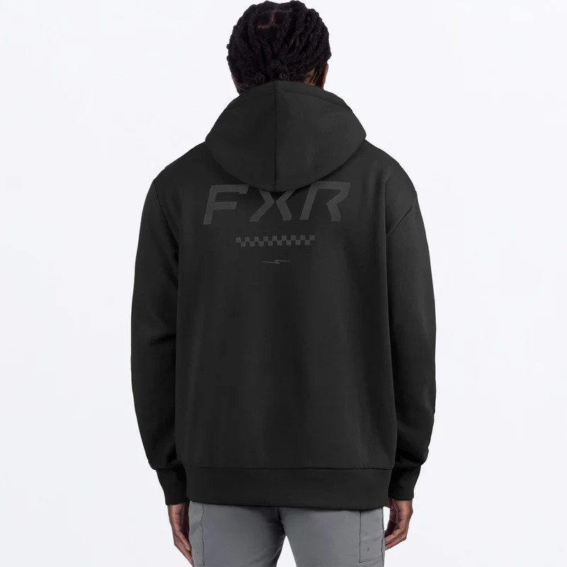 Men's Stack Cotton Zip Up Hoodie
