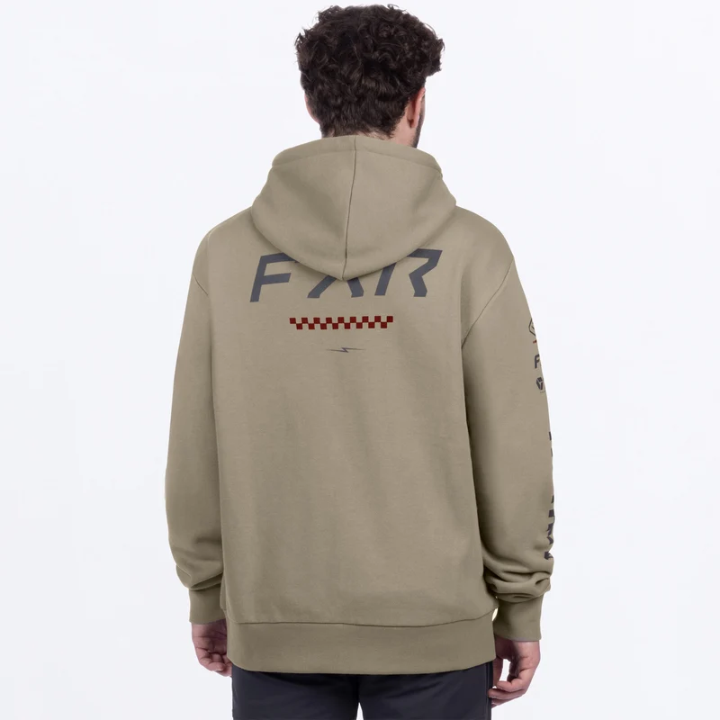 Men's Stack Cotton Zip Up Hoodie
