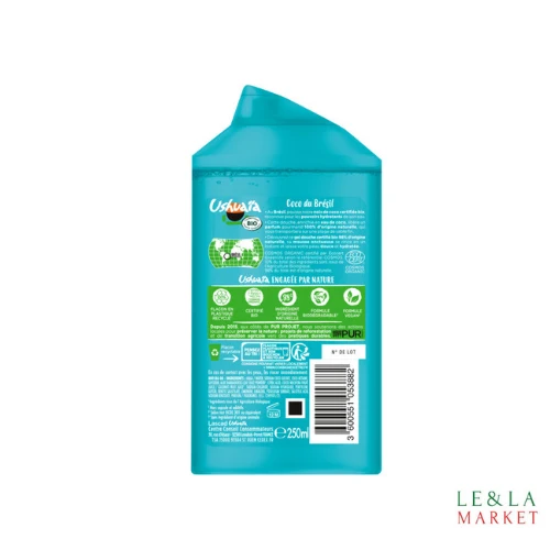 Gel douche Bio coco Ushuaïa 250ml