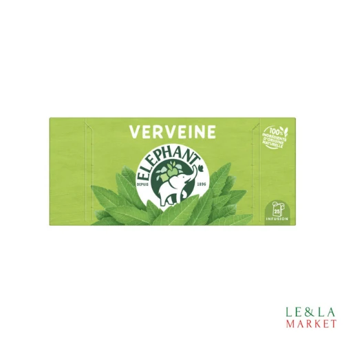 Thé verveine Elephant 25 sachets