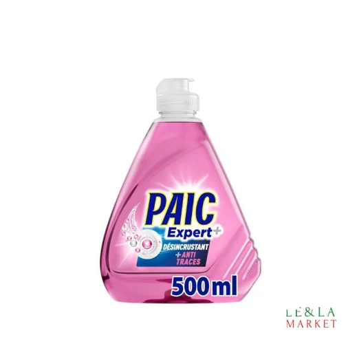 Liquide vaisselle désincrustant anti traces Paic Expert 500ml