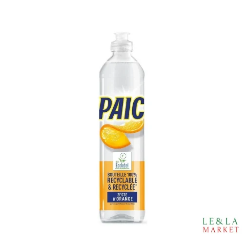 Liquide vaisselle zeste d'orange Paic 500ml