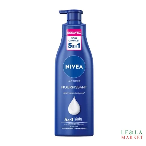 Lait crème nourrissant Nivea 5en1 400ml