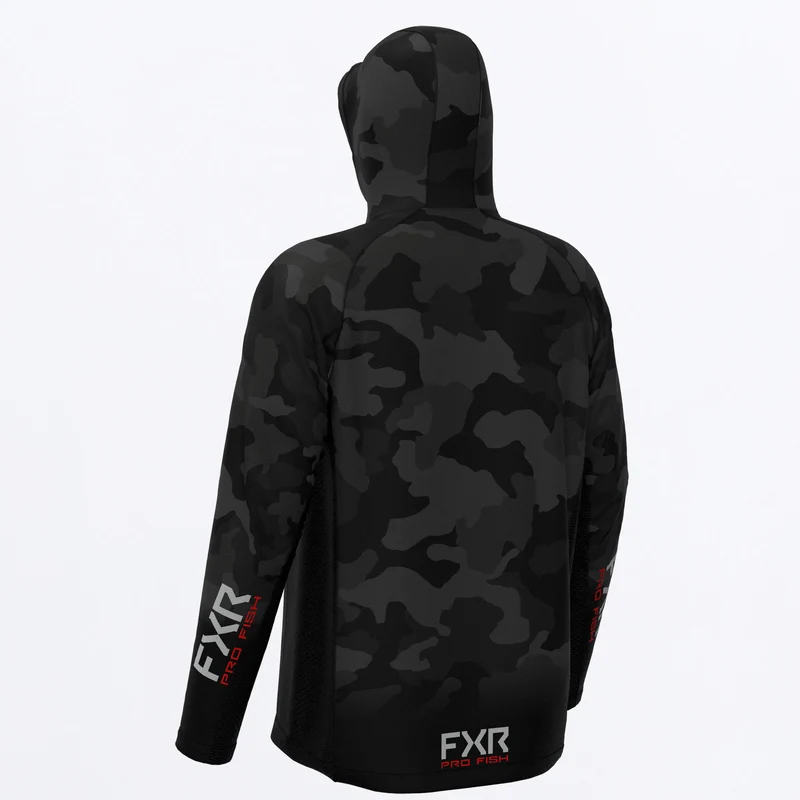 Men's Derby Camo Air UPF Pullover Hoodie