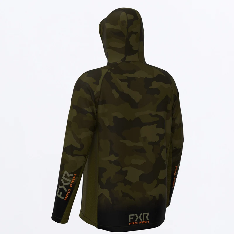 Men's Derby Camo Air UPF Pullover Hoodie