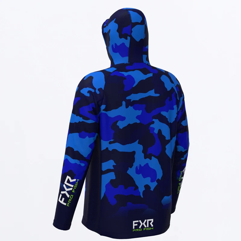 Men's Derby Camo Air UPF Pullover Hoodie