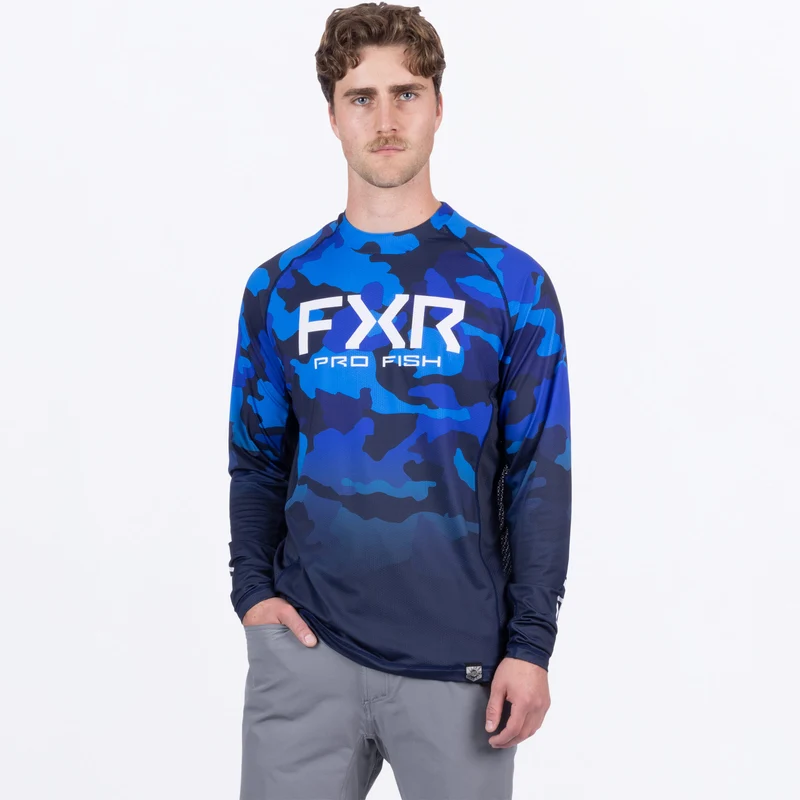 Men's Derby Camo Air UPF Longsleeve