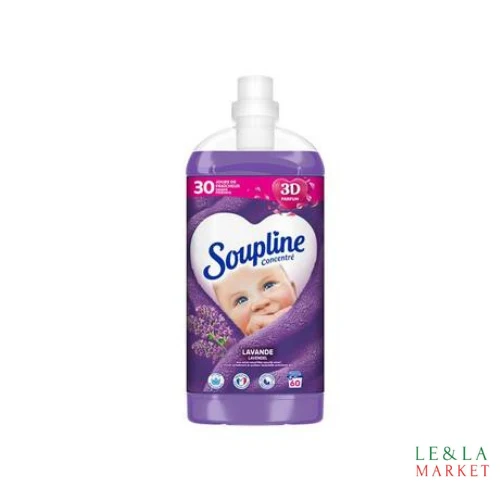 Adoucissant lavande concentré Soupline 1,35L