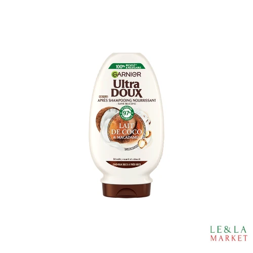 Après-Shampooing Nourrissant Lait de Coco & Macadamia Garnier 200ml