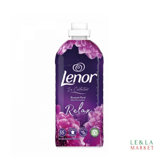 Adoucissant bouquet floral Lenor 55 lavages