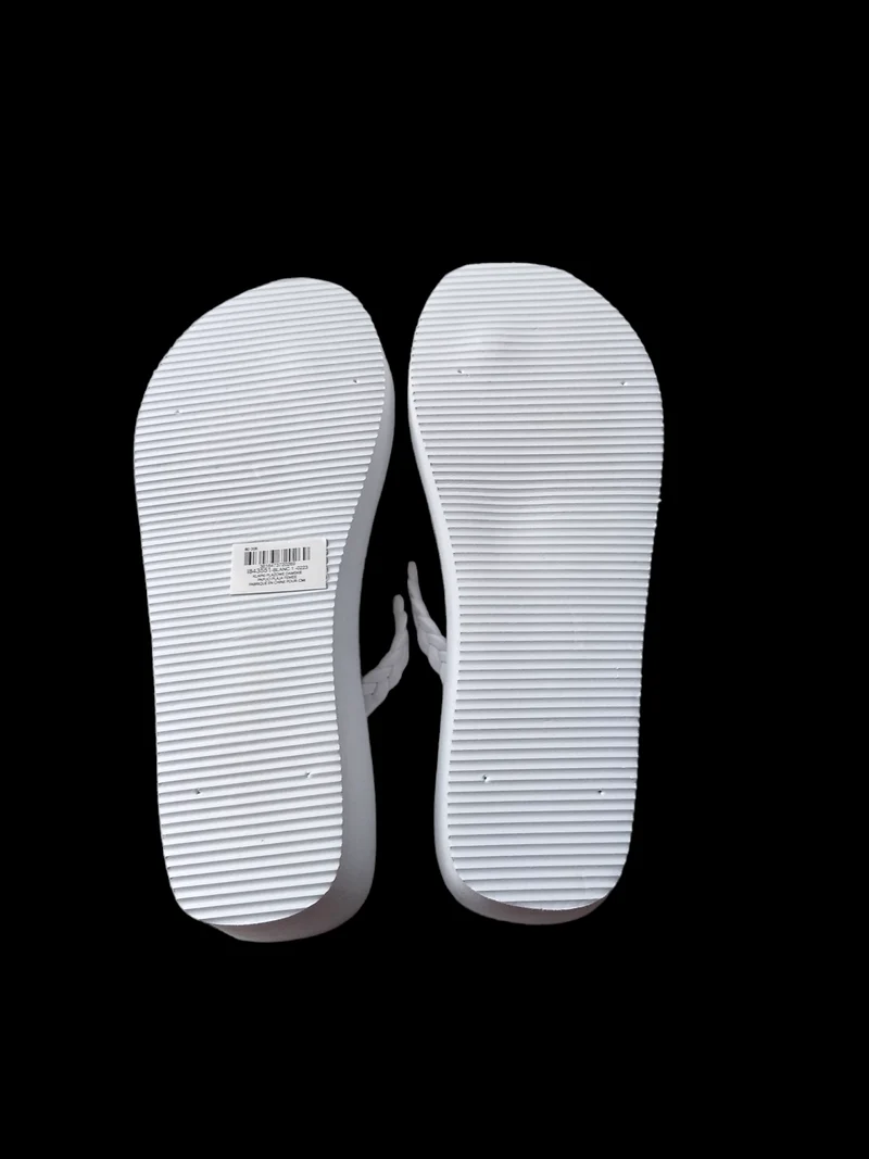 Mule à talon blanc pour femme T37-38