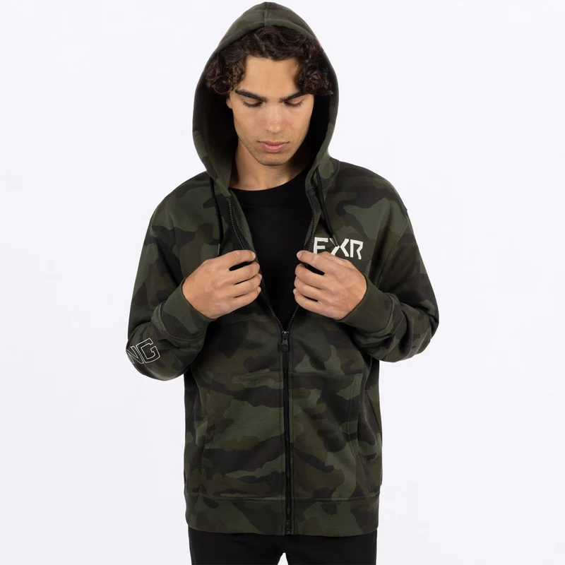 Clutch Cotton Zip Hoodie