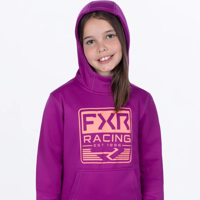 Youth Emblem Tech Pullover Hoodie