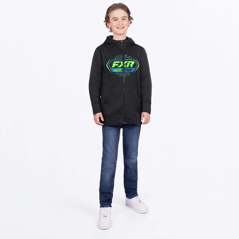 Youth Race Division Tech Zip Hoodie