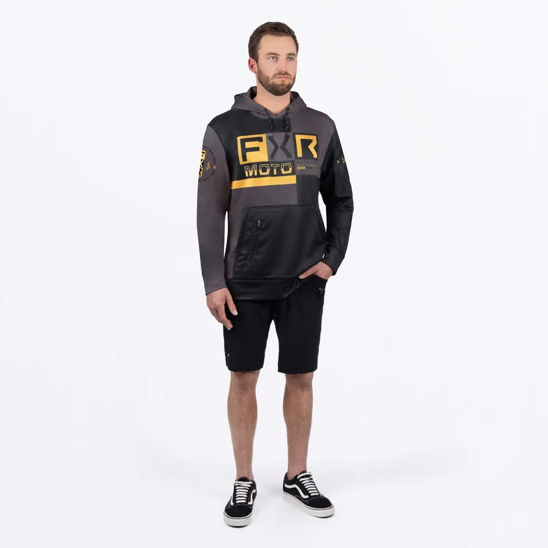 Moto Tech Pullover Hoodie