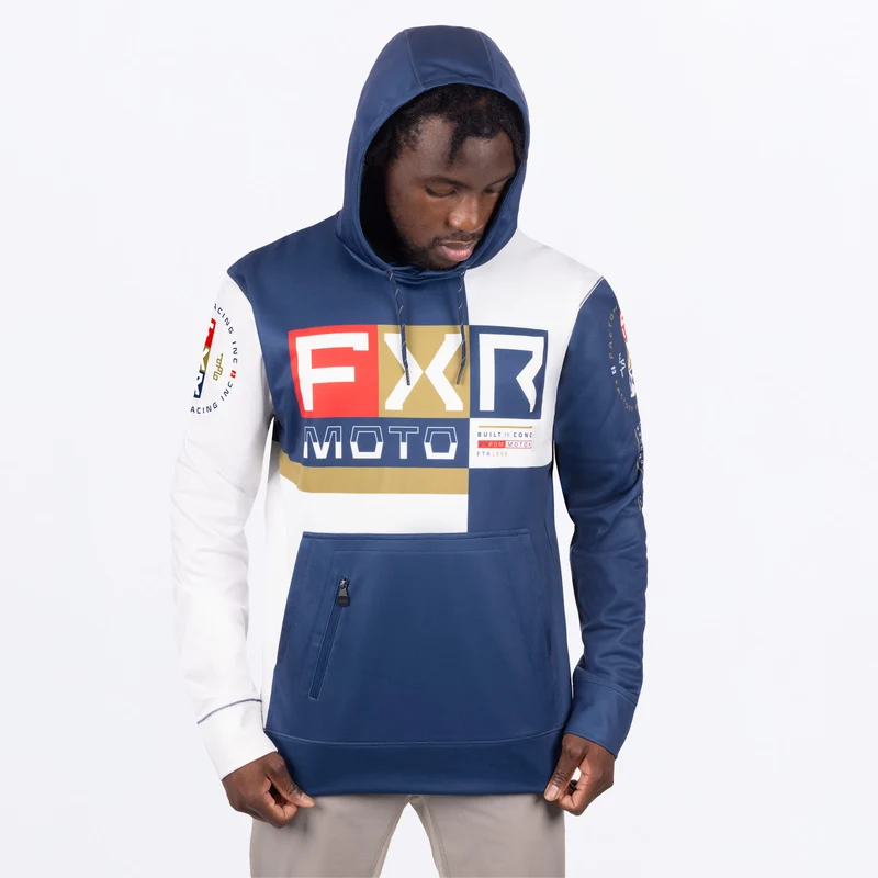 Moto Tech Pullover Hoodie