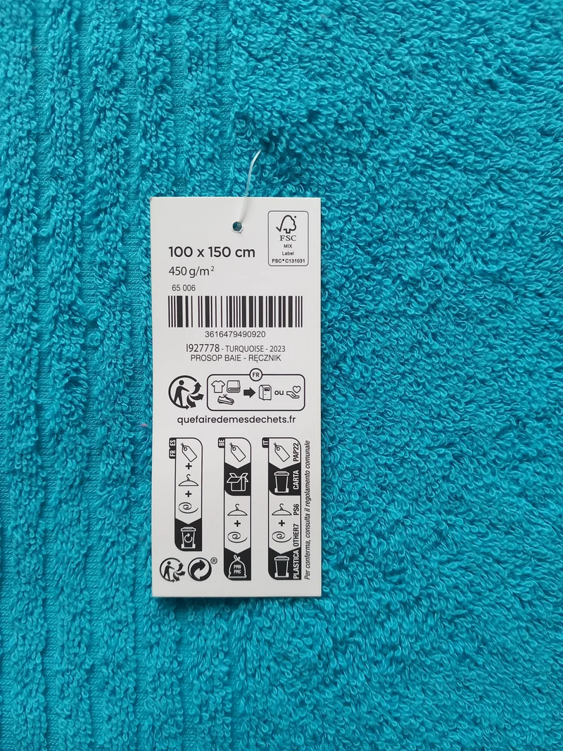 Serviette bain 100x150cm