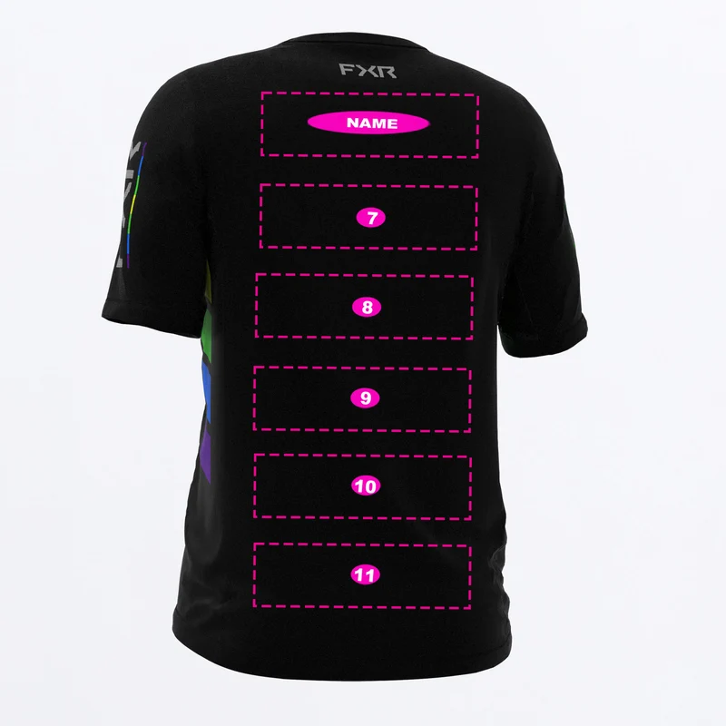 Custom M ProFlex UPF SS Jersey