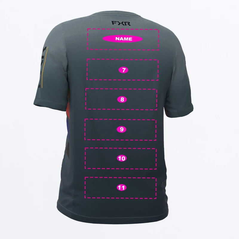 Custom M ProFlex UPF SS Jersey