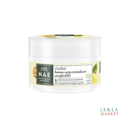 Baume corps revitalisant certifié bio N.A.E 200ml