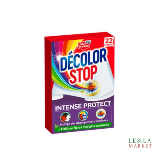 Lingettes détachantes Décolor Stop x22