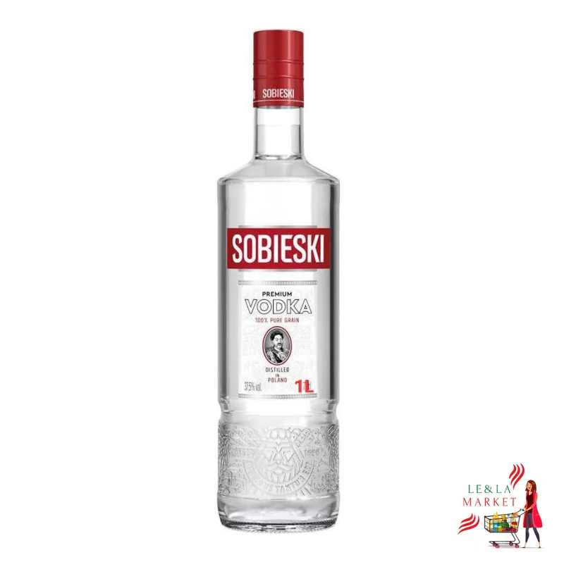 Sobieski premium Vodka 37,5% vol 1L