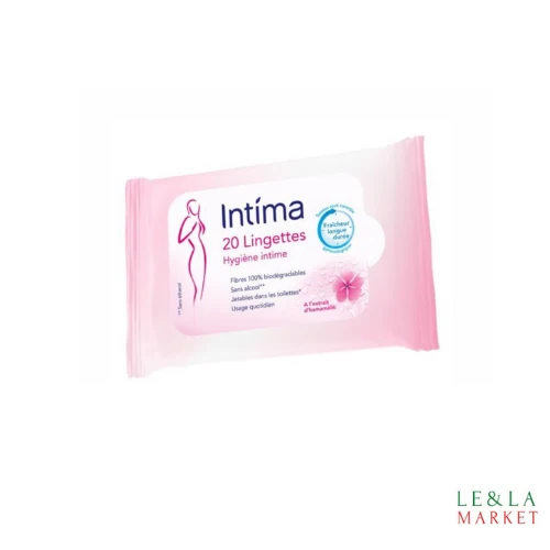 Lingettes intime Intima x20