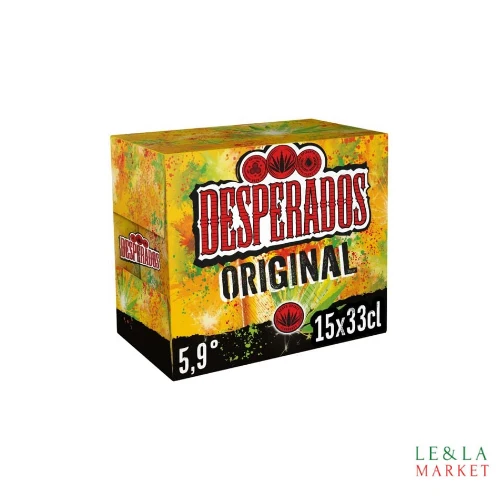 Bière Desperados orignal 5.90% Vol 15x33cl