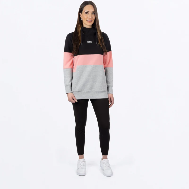 Women's Stripe Pullover Hoodie