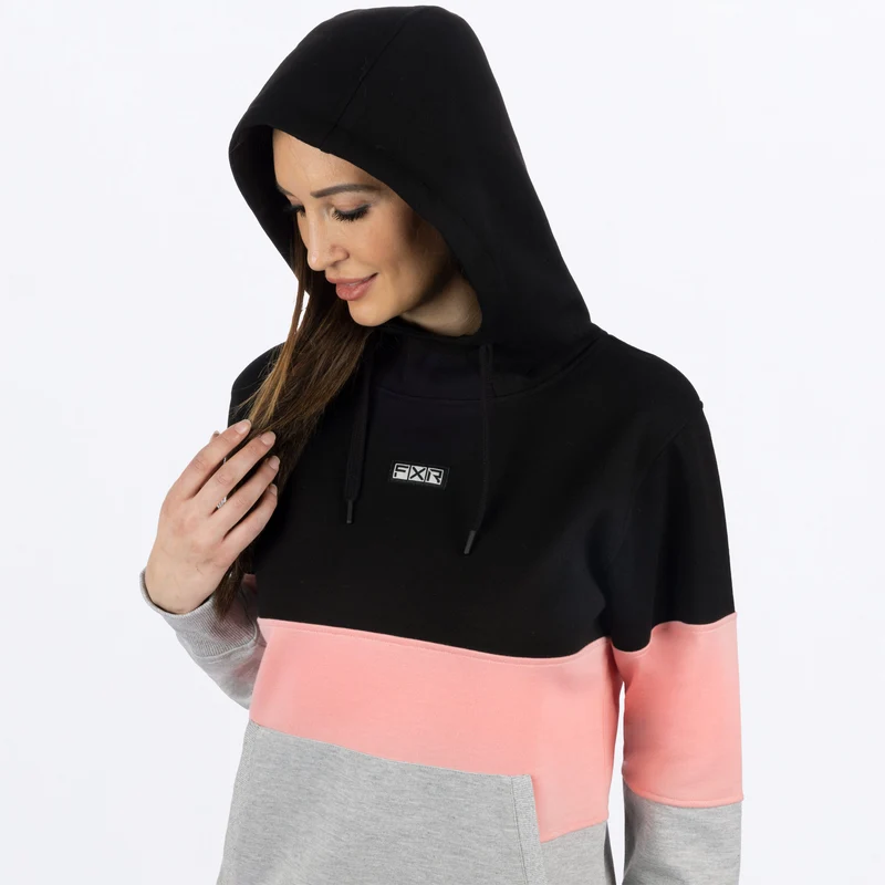 Women's Stripe Pullover Hoodie