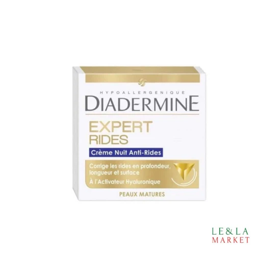 Créme Nuit DiaDerMine Expert Rides Peaux Matures 50ml