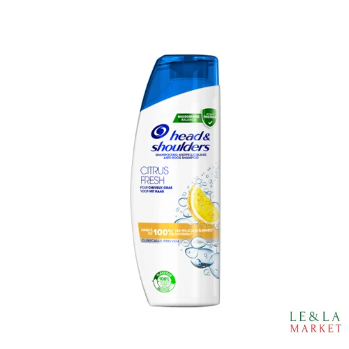 Head&shoulders citrus fresh shampooing 580ml