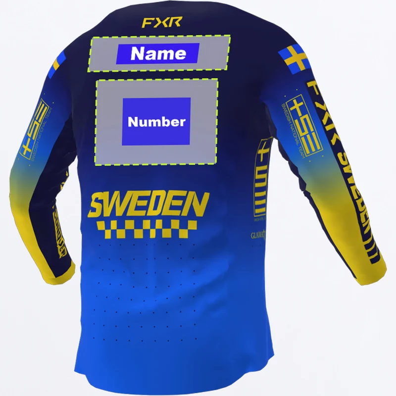 Sweden Custom Revo MX Jersey