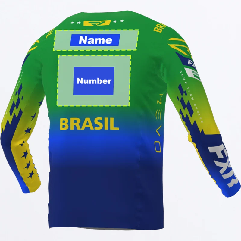 Brasil Custom Revo MX Jersey