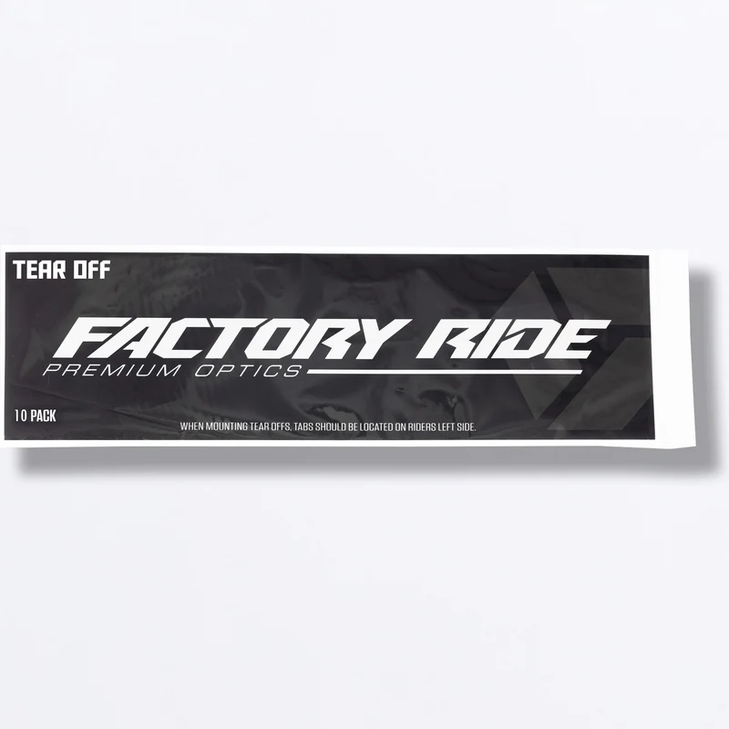 Factory Ride Roll-Off Tear-Offs