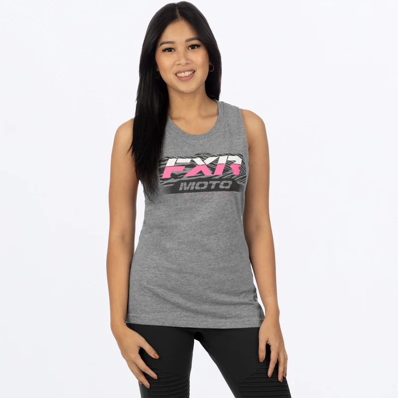Women's Moto Premium Muscle Tank
