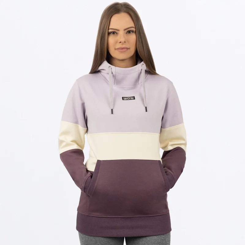Women's Stripe Pullover Hoodie