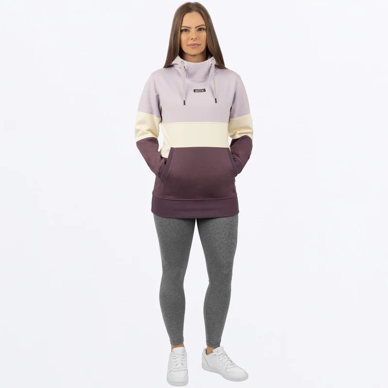 Women's Stripe Pullover Hoodie