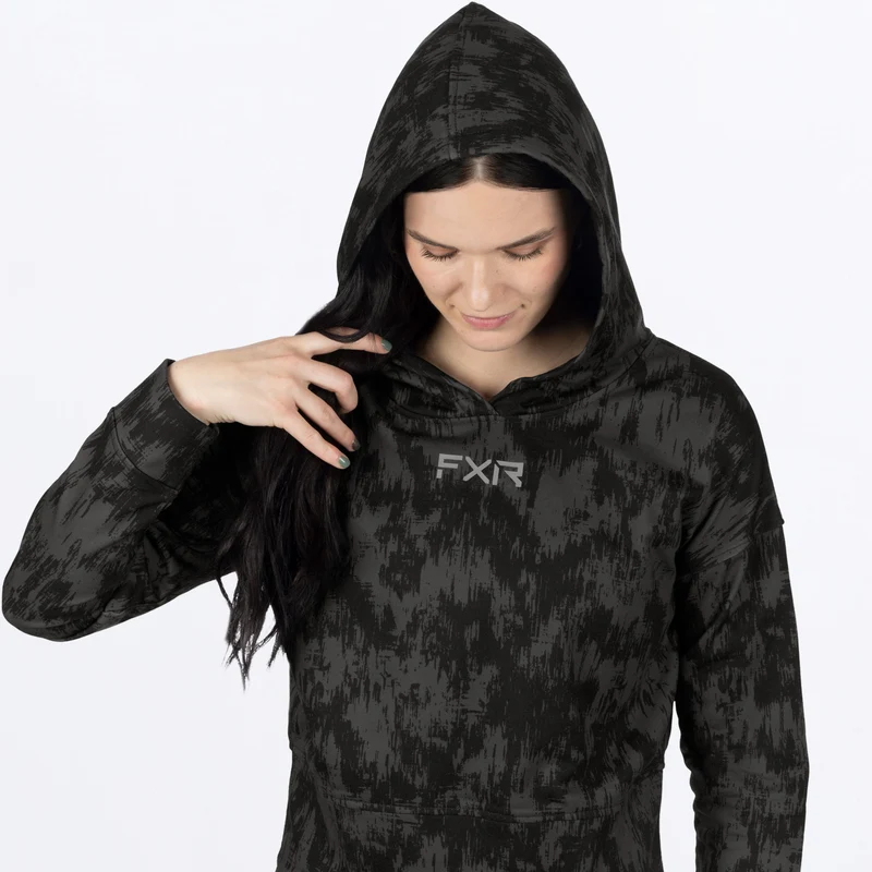 Women's Balance Cropped Pullover Hoodie
