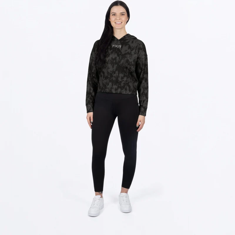 Women's Balance Cropped Pullover Hoodie