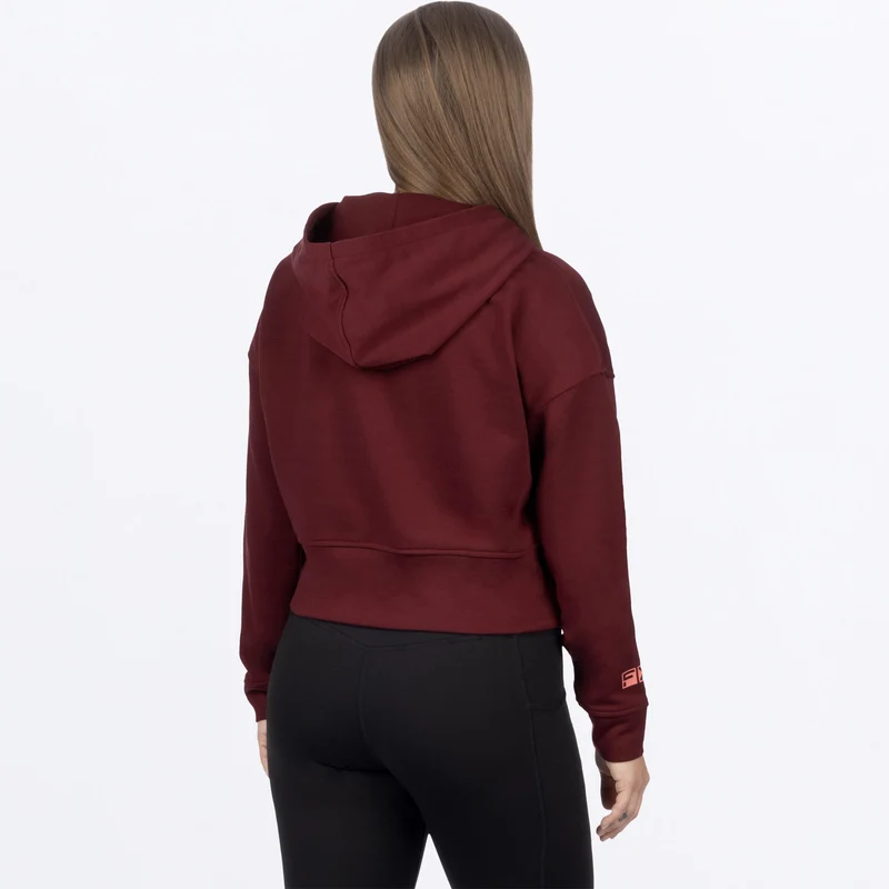 Women's Balance Cropped Pullover Hoodie