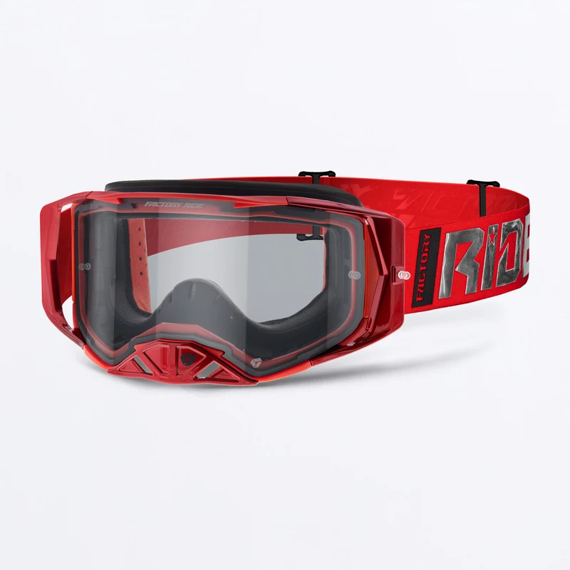 Factory Ride Clear MX Goggle
