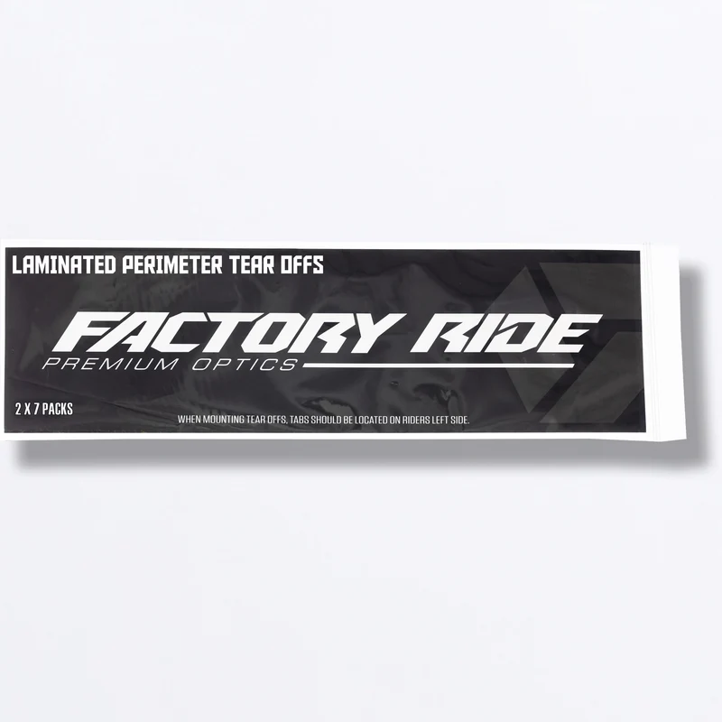 Factory Ride Lam. Perimeter Seal Tear-Offs